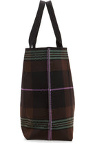 Ganni Knit Easy Shopper - Chicory Coffee Handbags - Sloane Boutique