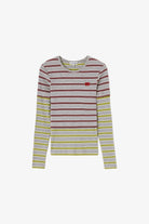 Ganni Long Sleeve Double Layer Top - Port Royale Women's Tops - Sloane Boutique
