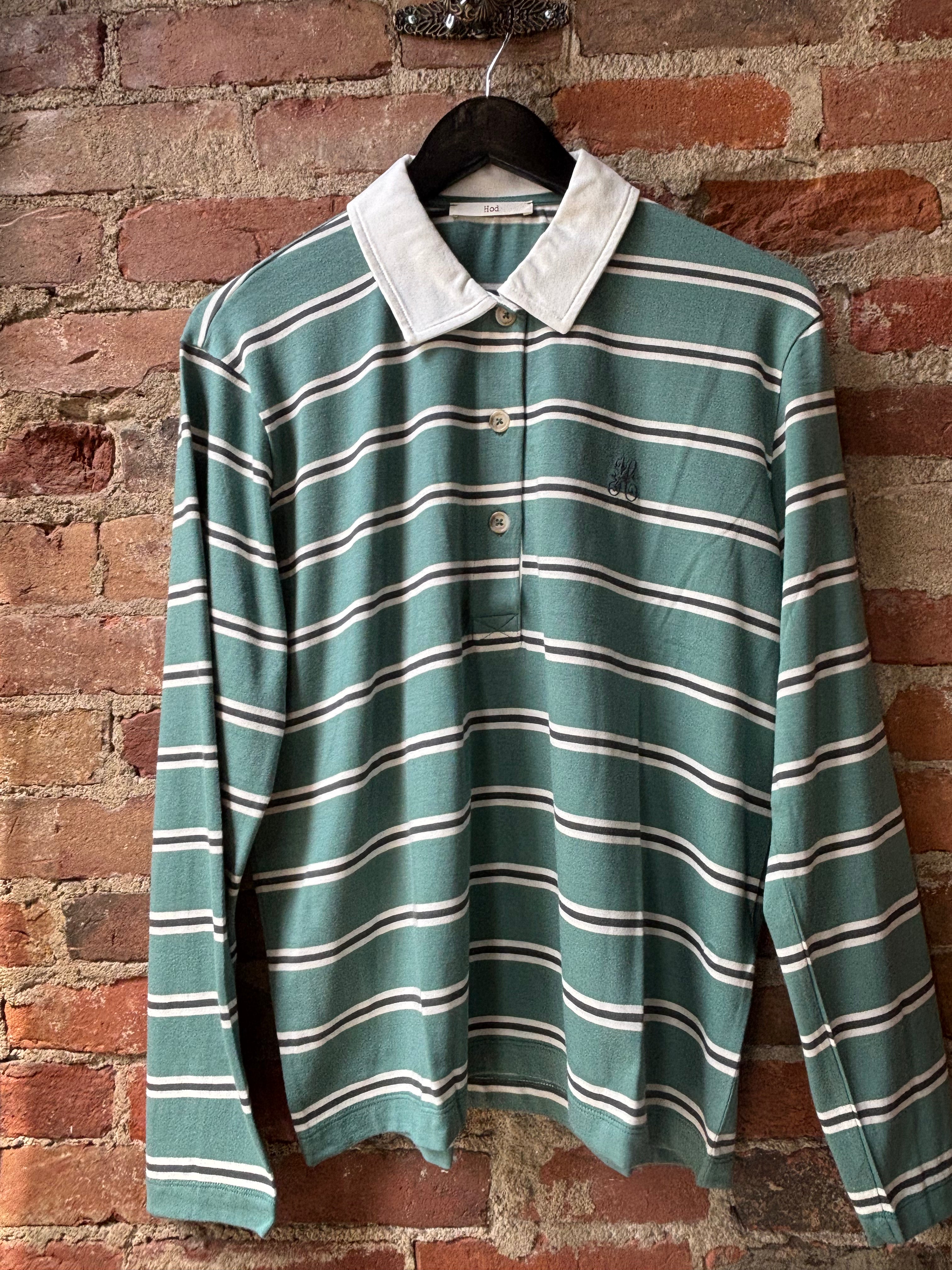 HOD Paris Angela Polo - Hunter Green Women's Tops - Sloane Boutique