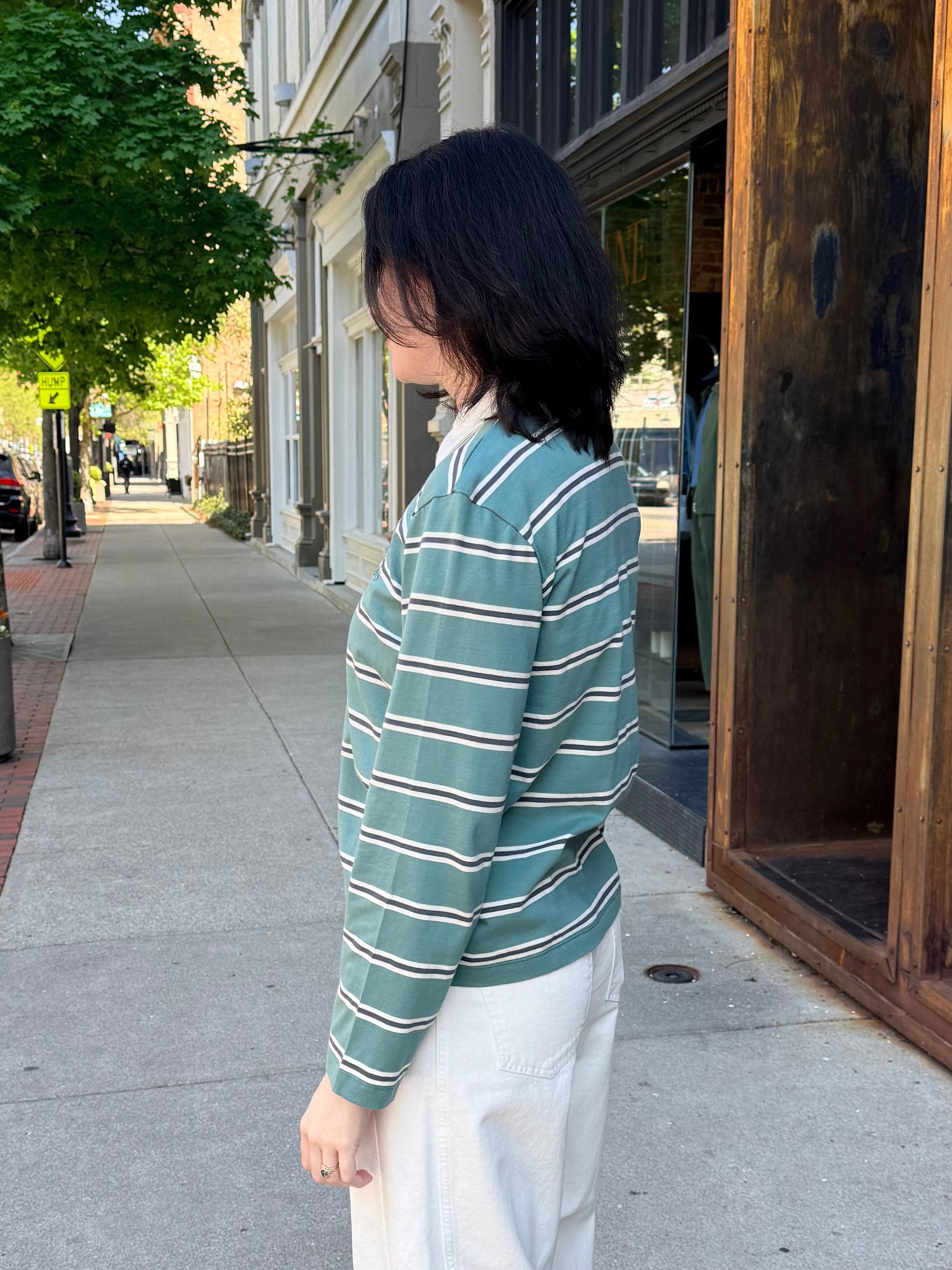 HOD Paris Angela Polo - Hunter Green Women's Tops - Sloane Boutique