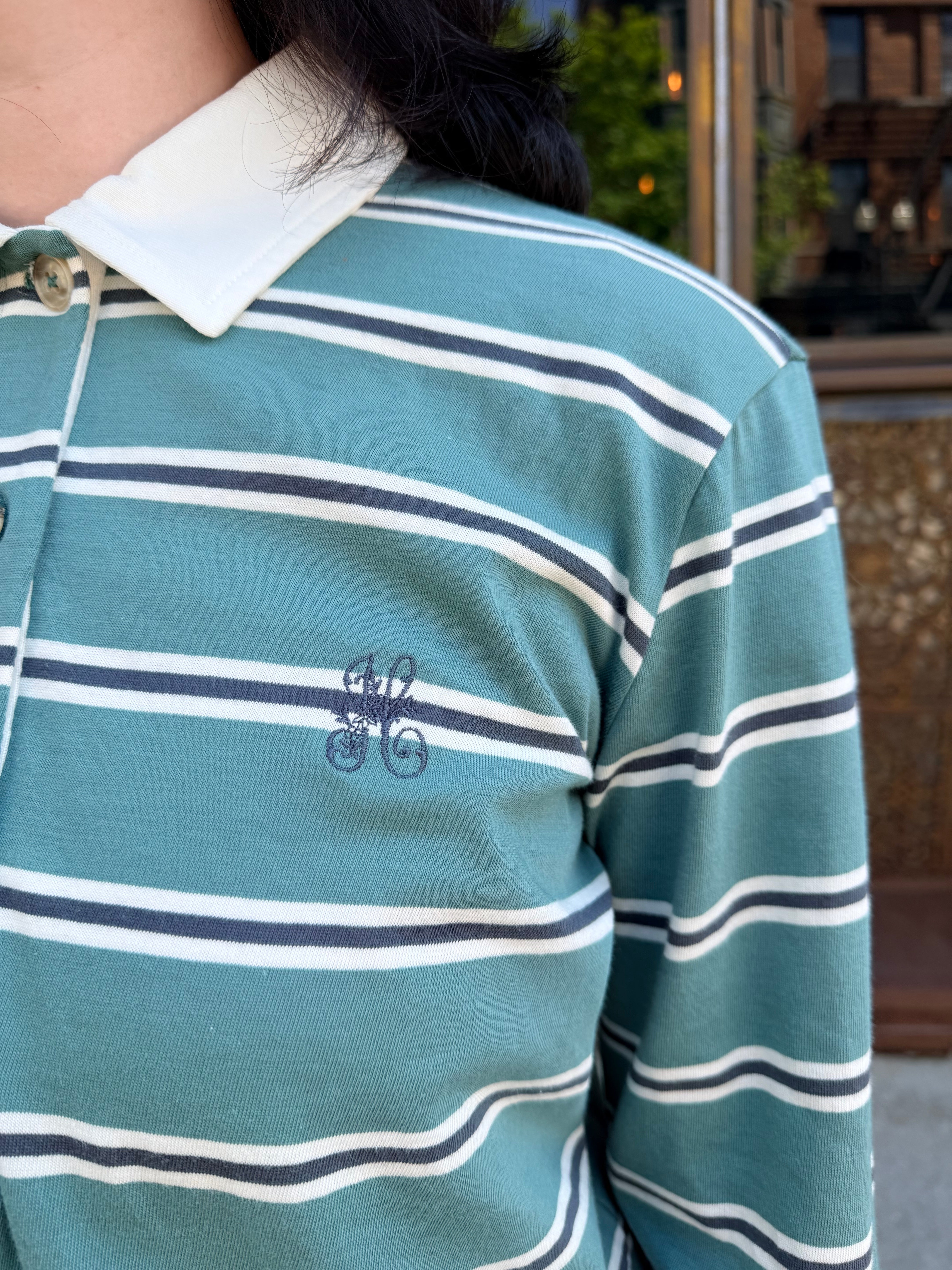 HOD Paris Angela Polo - Hunter Green Women's Tops - Sloane Boutique