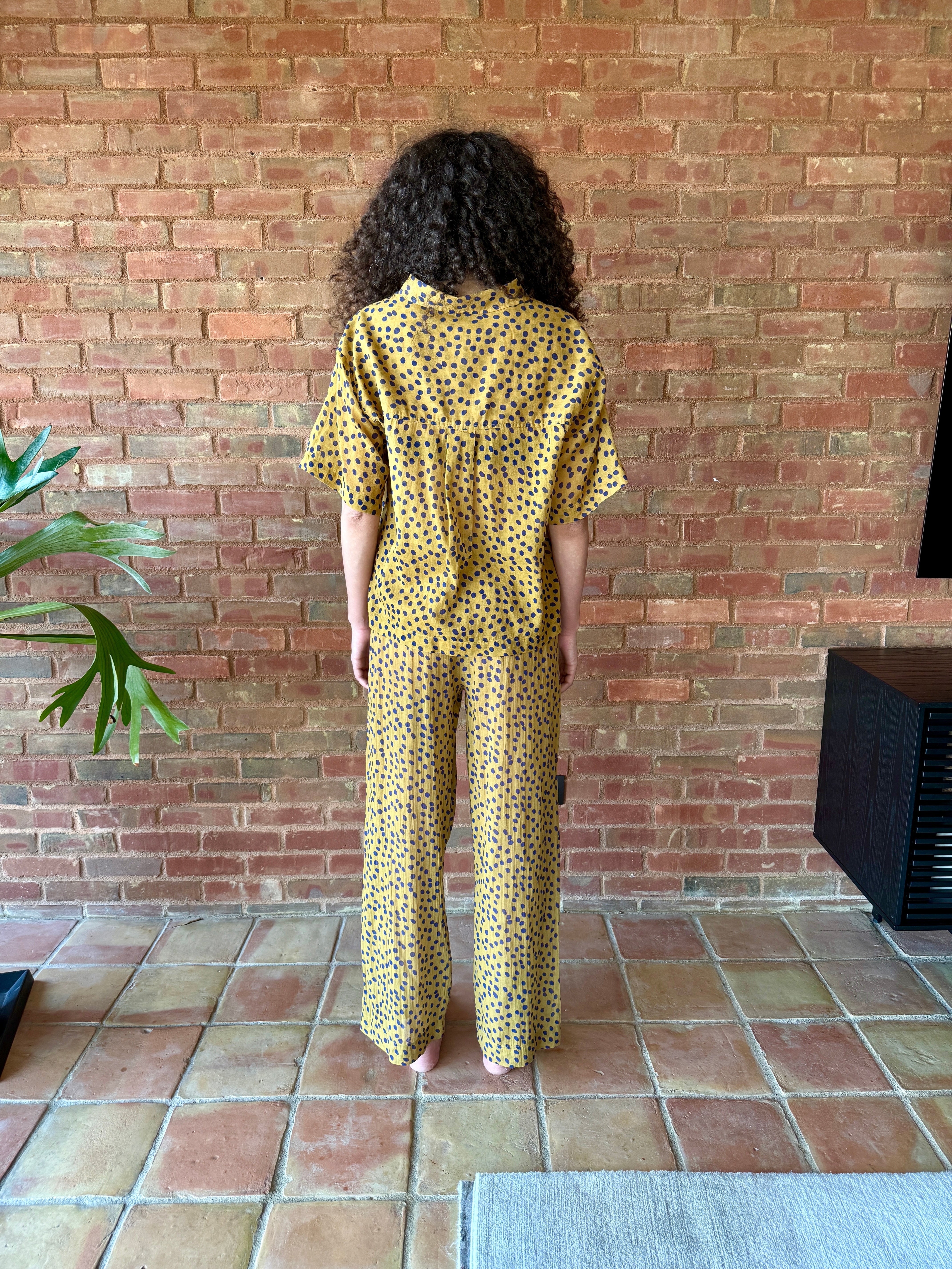 HOD Paris Caroline Shirt - Polka Honey Women's Tops - Sloane Boutique