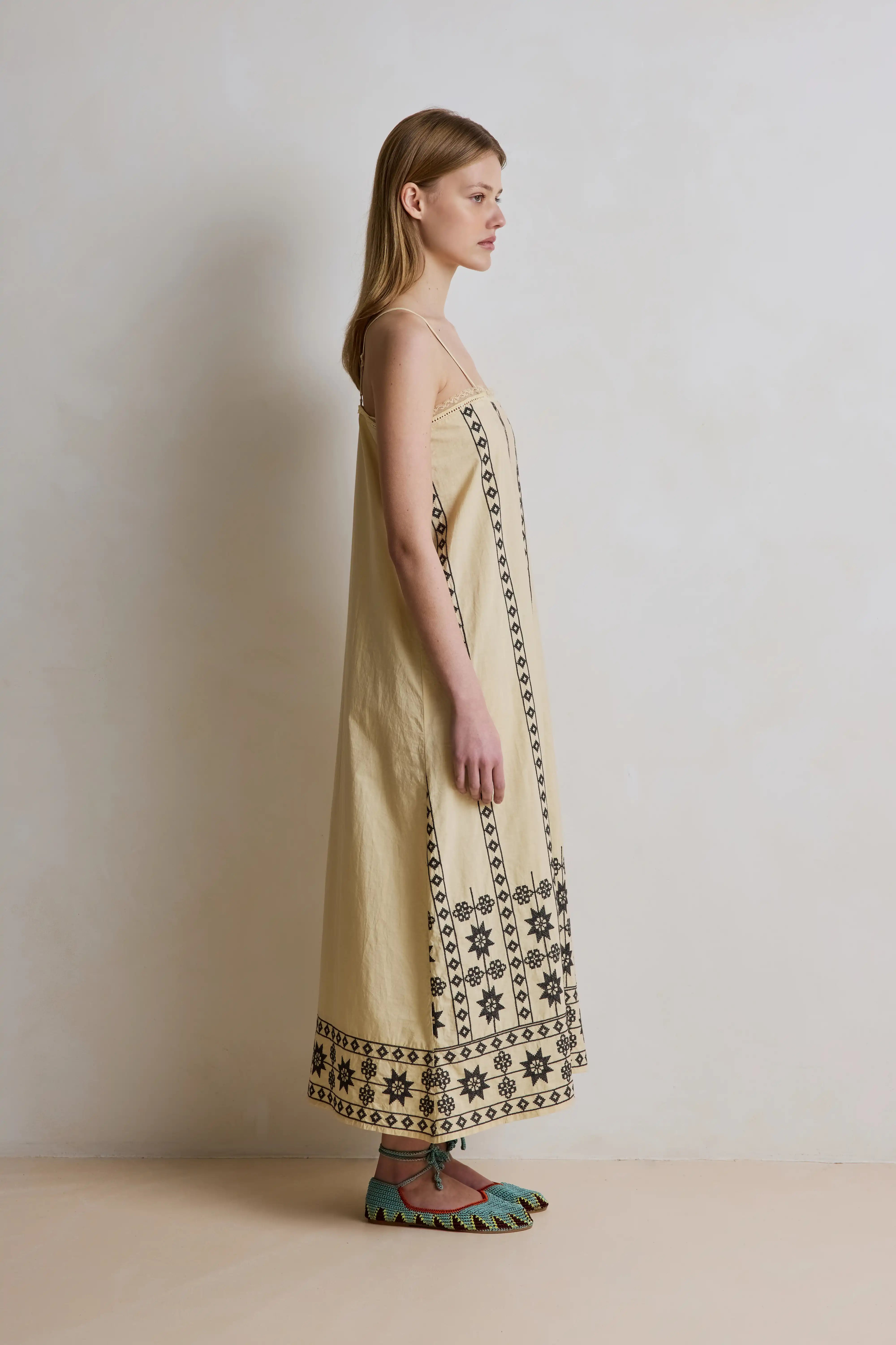 HOD Paris Constance Dress - Astre Champagne Dresses - Sloane Boutique