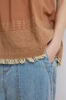 HOD Paris Lexa Top - Touareg Nut Women's Tops - Sloane Boutique