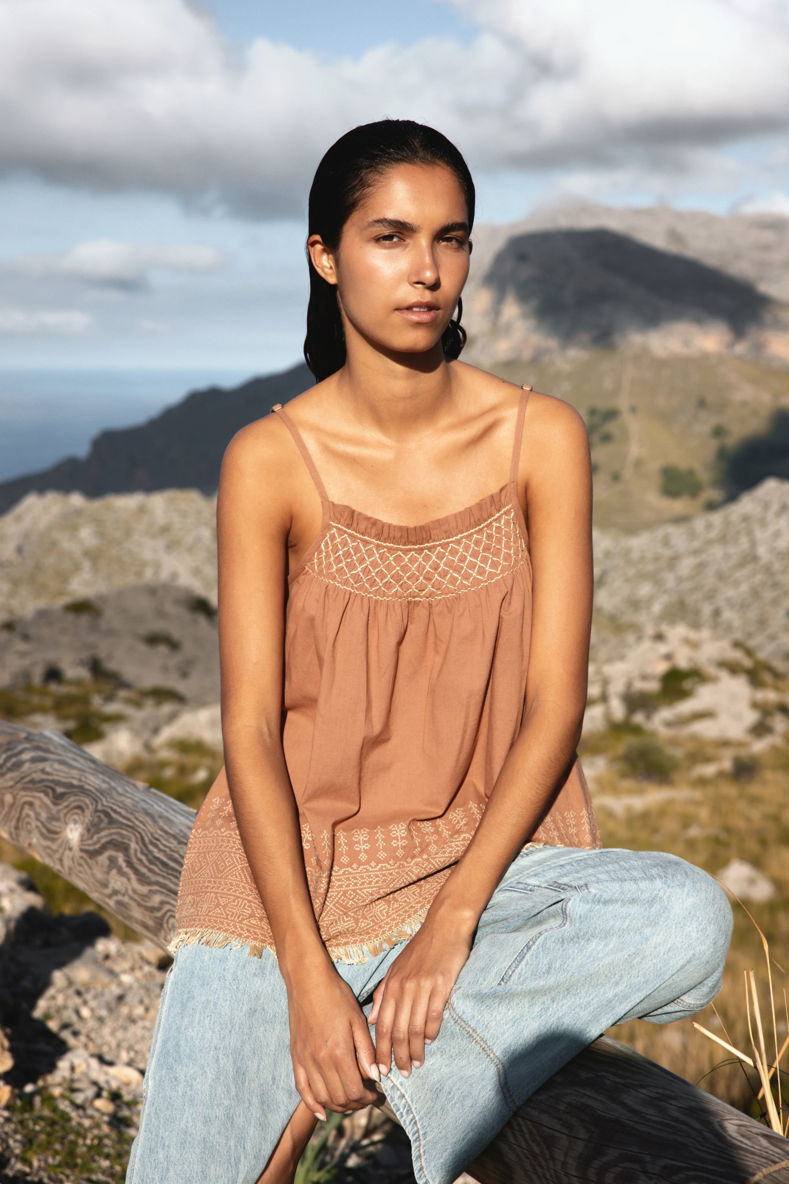 HOD Paris Lexa Top - Touareg Nut Women's Tops - Sloane Boutique