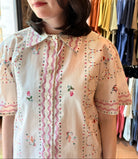 HOD Paris Raya Blouse - Aquarelle Women's Tops - Sloane Boutique