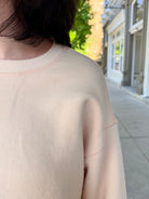 HOD Paris Victoire Crew Sweatshirt - Linen Women's Tops - Sloane Boutique
