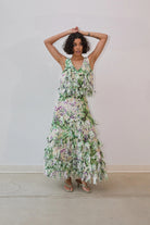 Hope For Flowers Embellished Shell - Secret Garden Women's Tops - Sloane Boutique