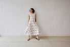 Hope For Flowers Flared Frock - White Embroidery Dresses - Sloane Boutique