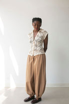 Hope For Flowers Lace Button Up - Vanilla Women's Tops - Sloane Boutique