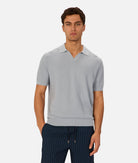 INDUSTRIE Alicante Polo - Aqua Men's Tops - Sloane Boutique