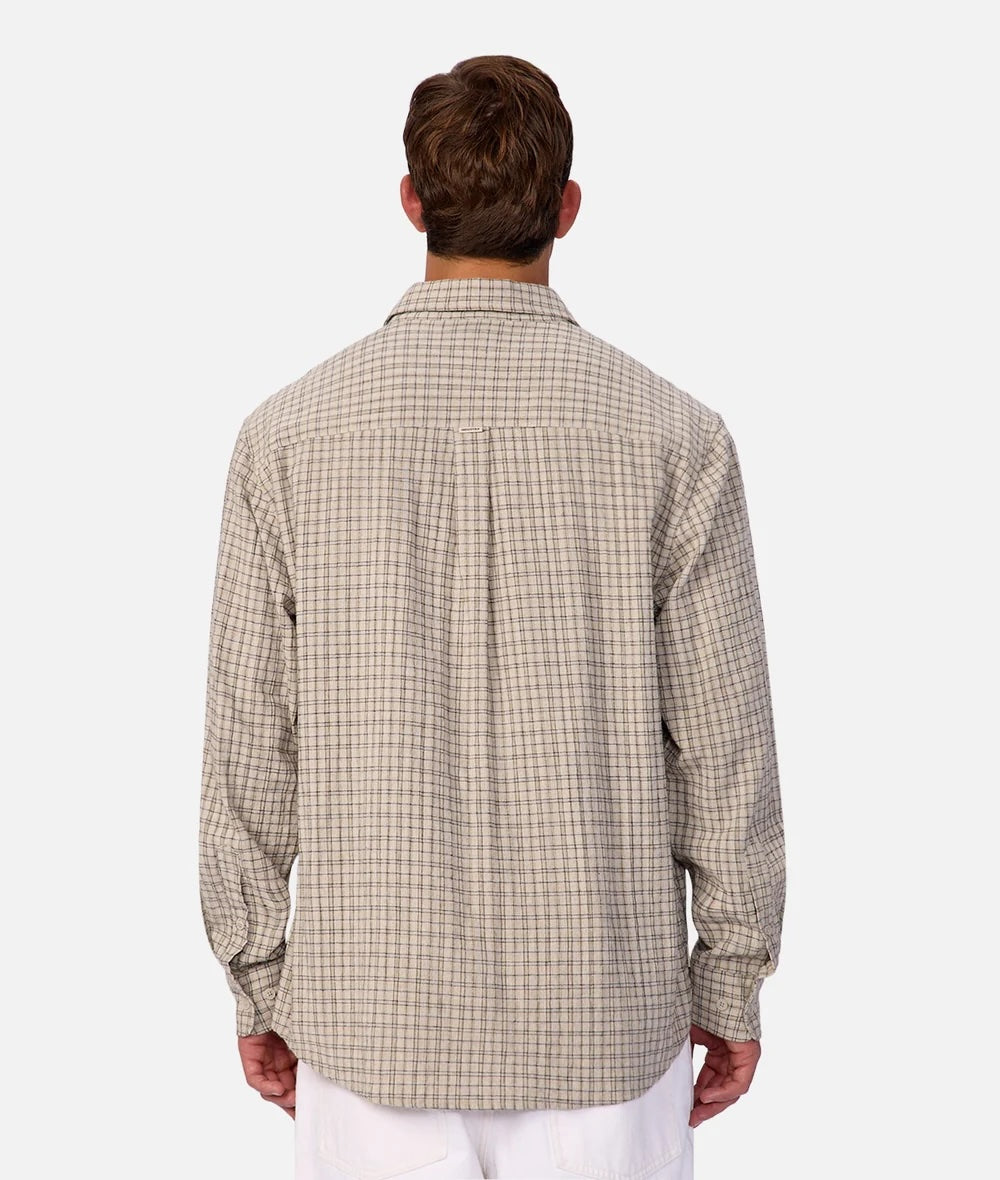 Industrie Beaufort L/S Top - Stone Men's Tops - Sloane Boutique