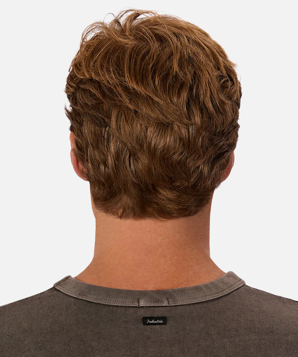 INDUSTRIE Del Sur Tee - Fig Men's Tops - Sloane Boutique
