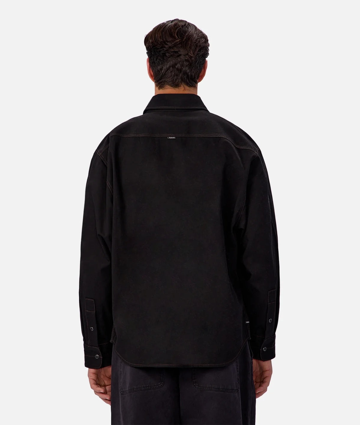 Industrie Nebraska L/S Shirt - Black Men's Tops - Sloane Boutique