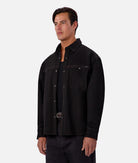 Industrie Nebraska L/S Shirt - Black Men's Tops - Sloane Boutique