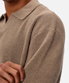 Industrie New England Polo - Walnut Men's Tops - Sloane Boutique