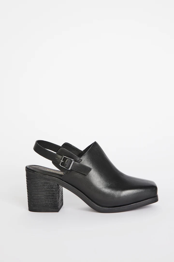 Intentionally Blank Honcho Clog - Black Women's Shoes - Sloane Boutique