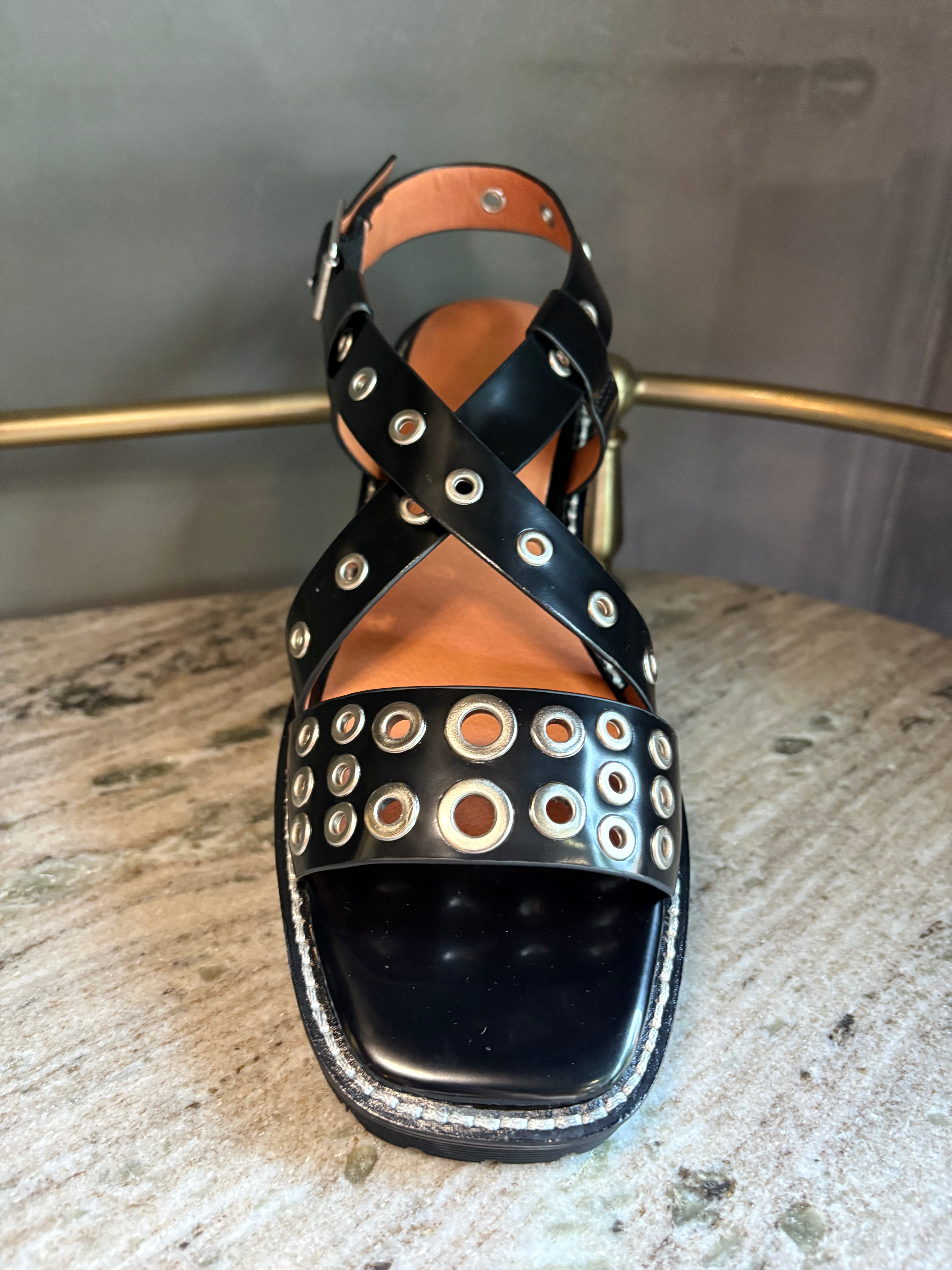 Intentionally Blank Inzo Sandals - Black Women's Shoes - Sloane Boutique