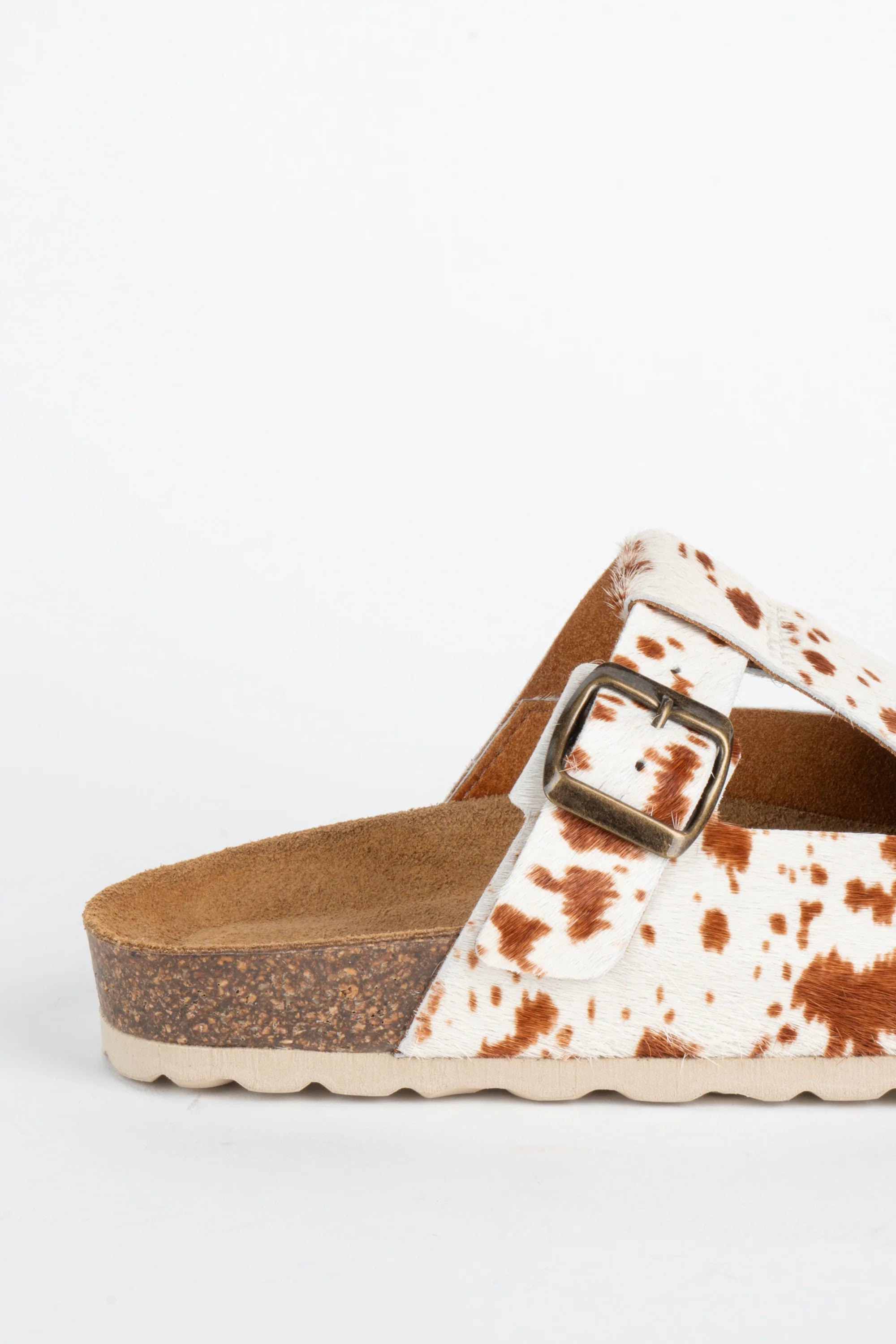 Intentionally Blank Parma Clog Mule - Speckled Cowhide Women's Shoes - Sloane Boutique