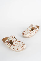 Intentionally Blank Parma Clog Mule - Speckled Cowhide Women's Shoes - Sloane Boutique
