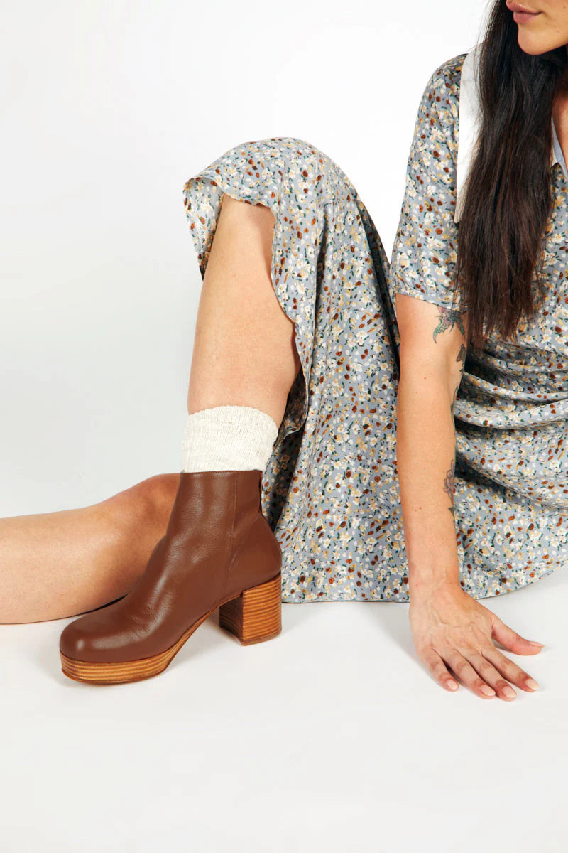 Intentionally Blank Speed Boot - Tan Women's Shoes - Sloane Boutique