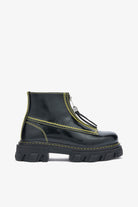 IVY Ganni Cleated Zip Boot - Black PERSONAL - Sloane Boutique