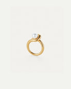 Jenny Bird Daphne Ring - Gold/Pearl Jewelry - Sloane Boutique