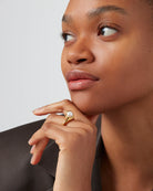 Jenny Bird Daphne Ring - Gold/Pearl Jewelry - Sloane Boutique