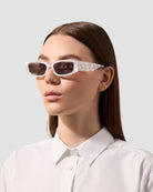Jenny Bird The Y2K Sunglasses - Mother of Pearl Accessories - Sloane Boutique