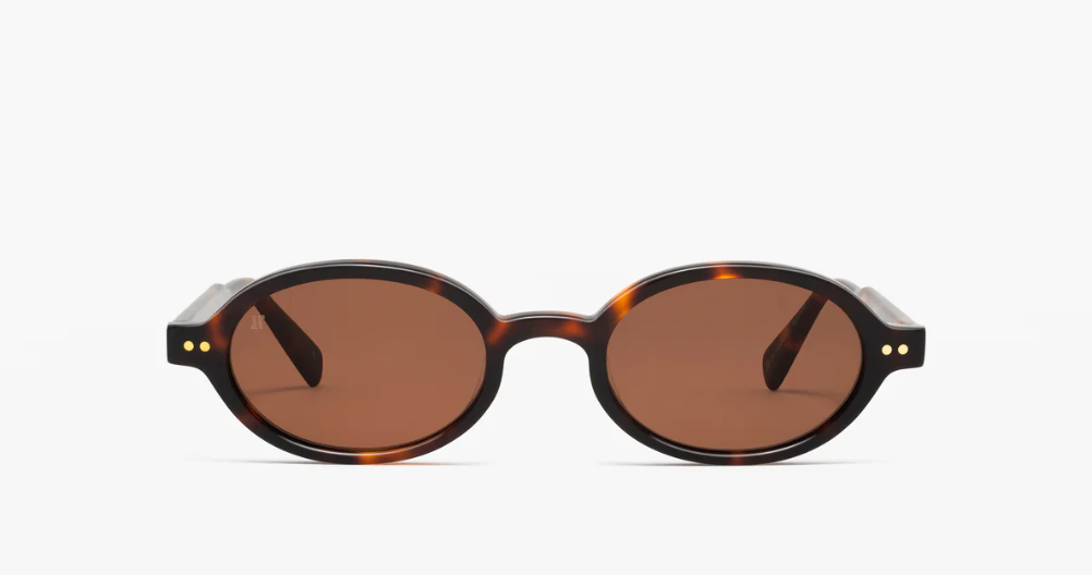 Jimmy Fairly Sunglasses - Elvie Brown Tortoise Accessories - Sloane Boutique