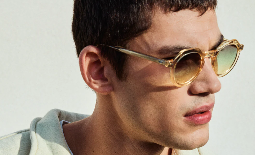 Jimmy Fairly Sunglasses - Hometown Cristal Yellow Men's Accessories - Sloane Boutique