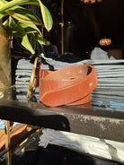 Kim White Entwined Belt-Dark Brown Accessories - Sloane Boutique