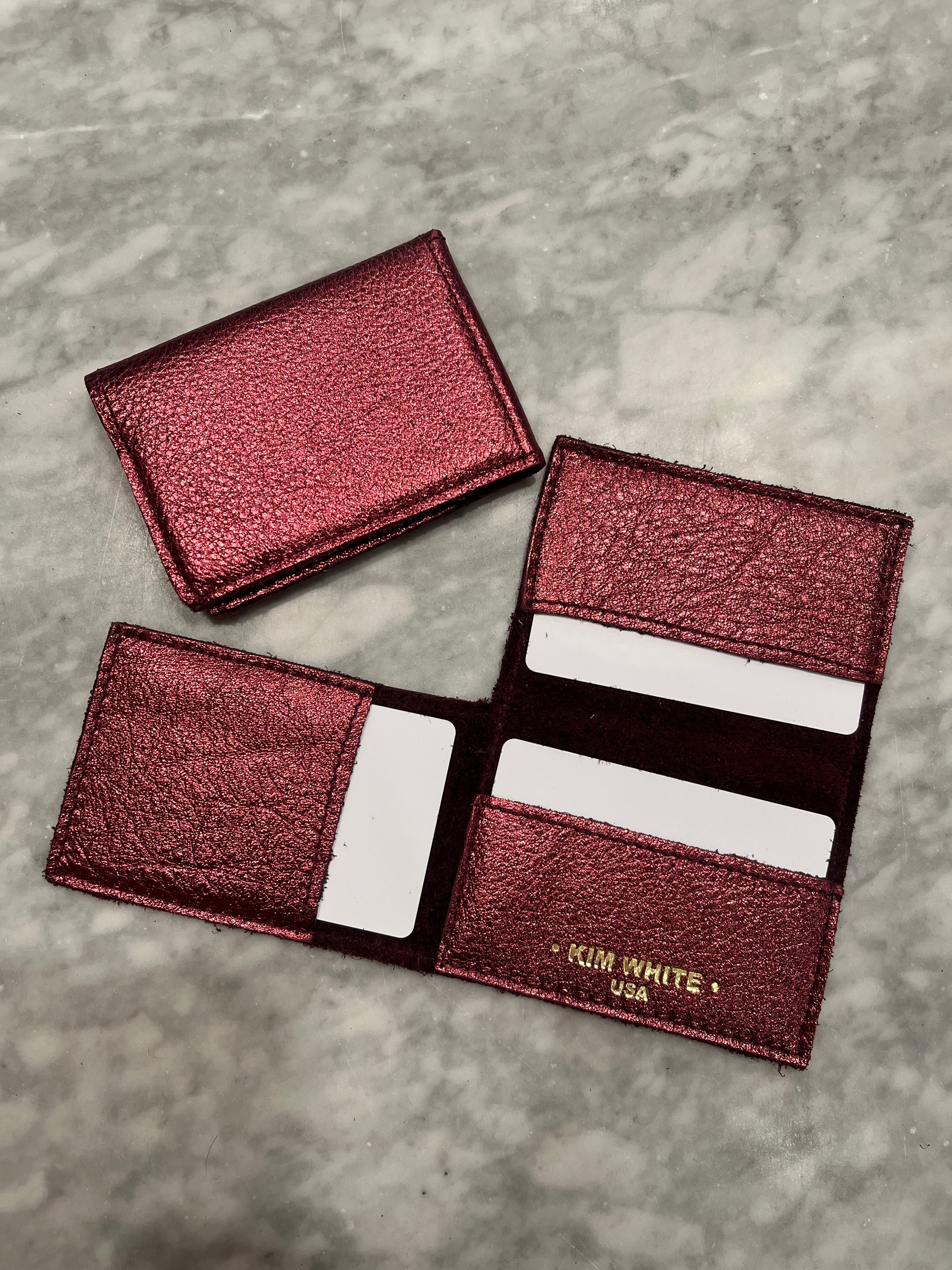Kim White Folding Wallet - Various Accessories - Sloane Boutique