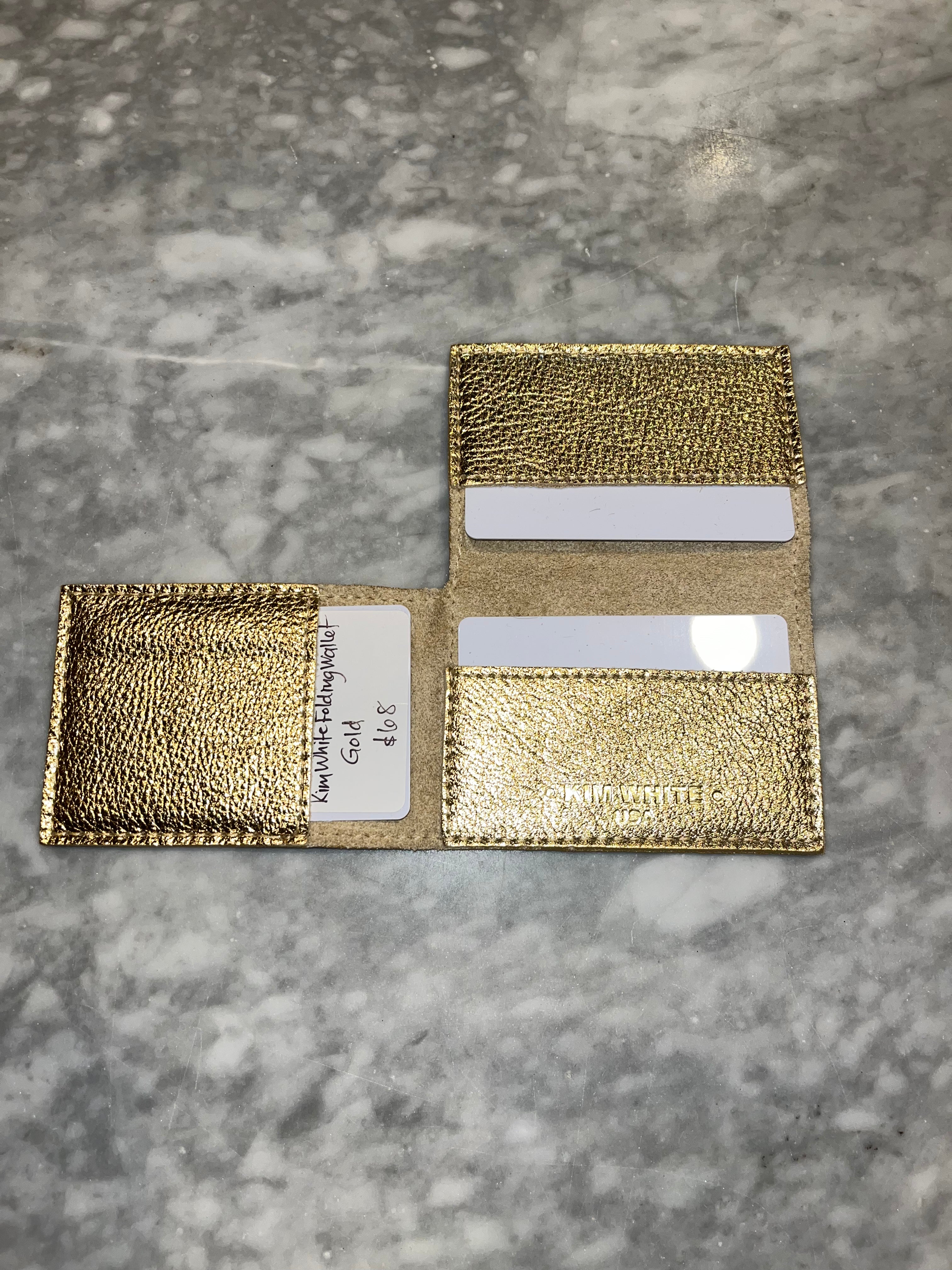 Kim White Folding Wallet - Various Accessories - Sloane Boutique