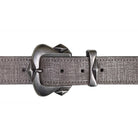 Kim White Jewel Belt - Taupe Brushed Metallic Accessories - Sloane Boutique