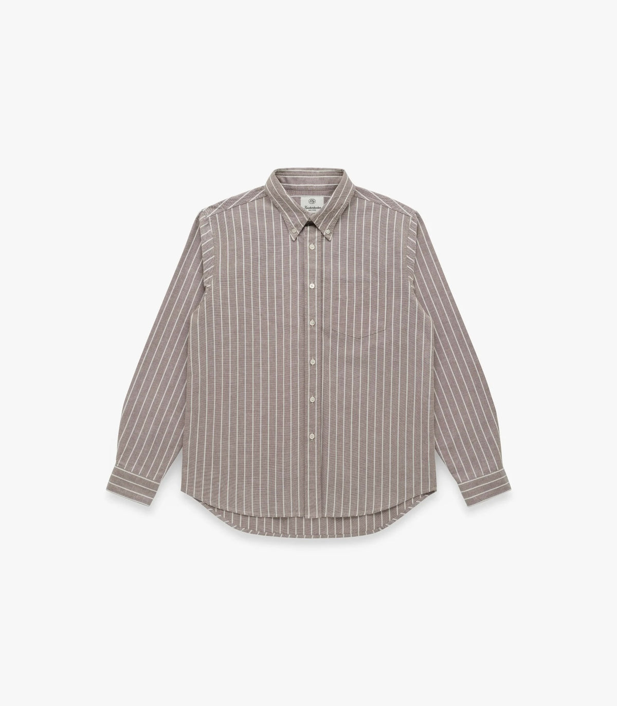 Knickerbocker Beefy Oxford - Mocha & Bone Men's Tops - Sloane Boutique