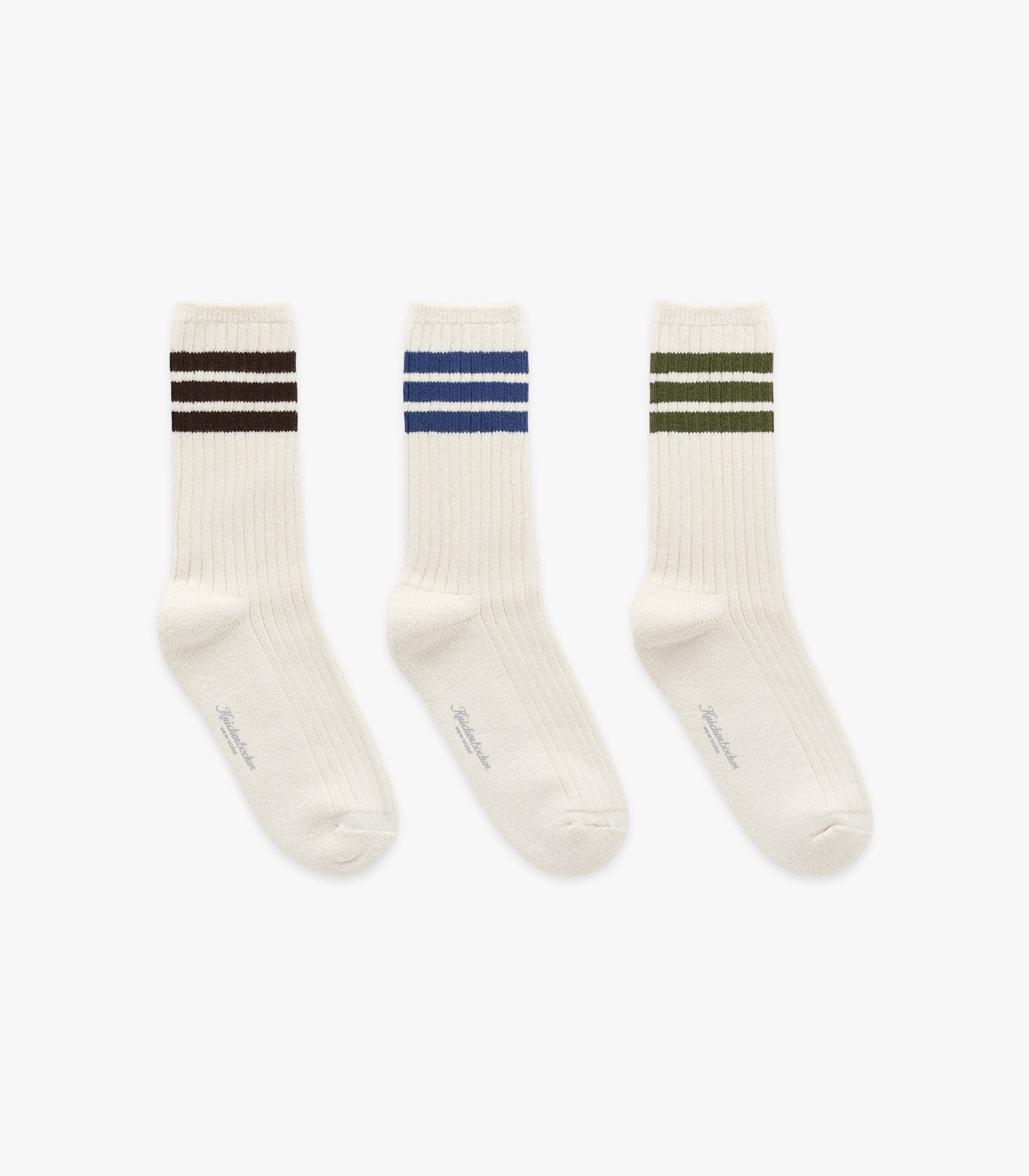 Knickerbocker Gym Rib Socks - Variety Pack BBG Men's Accessories - Sloane Boutique