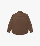 Knickerbocker Jones Cotton Merino Shirt - Brown & Sky Men's Tops - Sloane Boutique