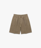Knickerbocker Men's Harbor Cotton & Linen Short - Khaki Men's Bottoms - Sloane Boutique