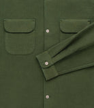 Knickerbocker Penny Corduroy Cotton Shirt - Green Men's Tops - Sloane Boutique