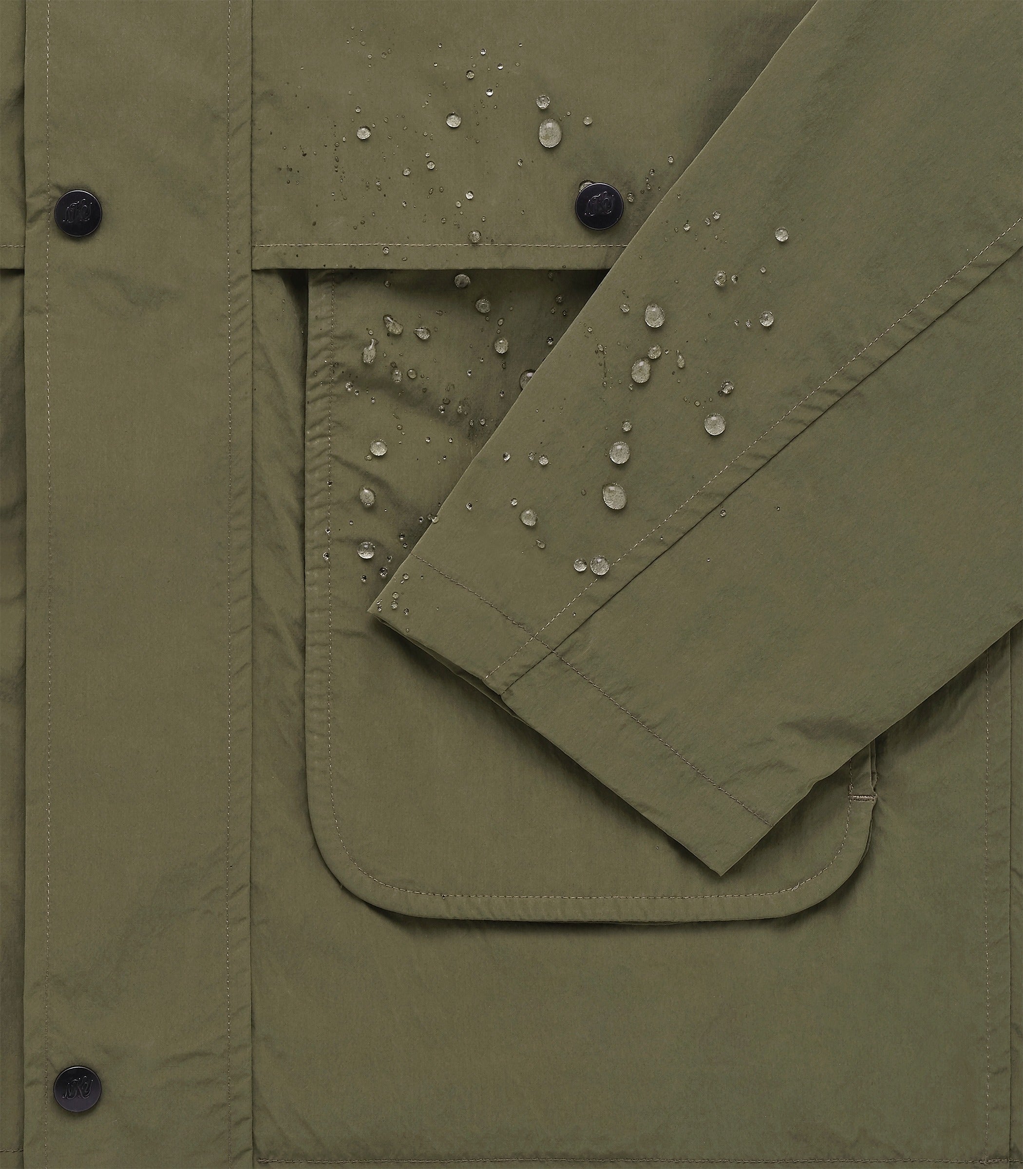 Knickerbocker Scout Nylon Coat - Olive Men's Tops - Sloane Boutique