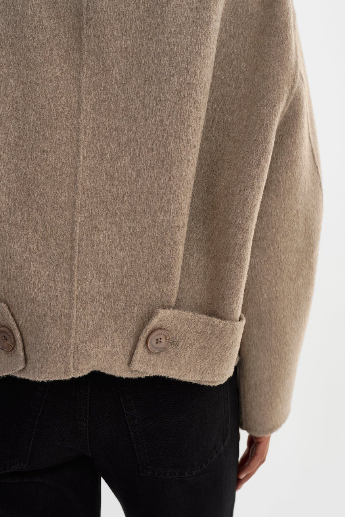 Lamarque McKenna Jacket - Heather Taupe Outerwear - Sloane Boutique