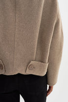 Lamarque McKenna Jacket - Heather Taupe Outerwear - Sloane Boutique