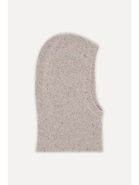 Le Mont St. Michel Arthur-Neps Yarn Balaclava - Grey Accessories - Sloane Boutique