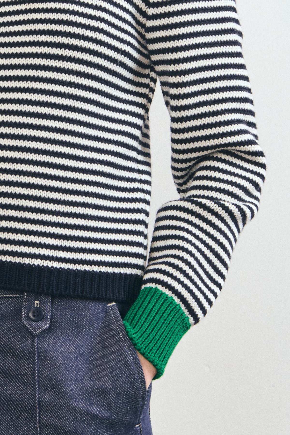 Le Mont St. Michel Gerasie Cardigan - Navy Women's Tops - Sloane Boutique