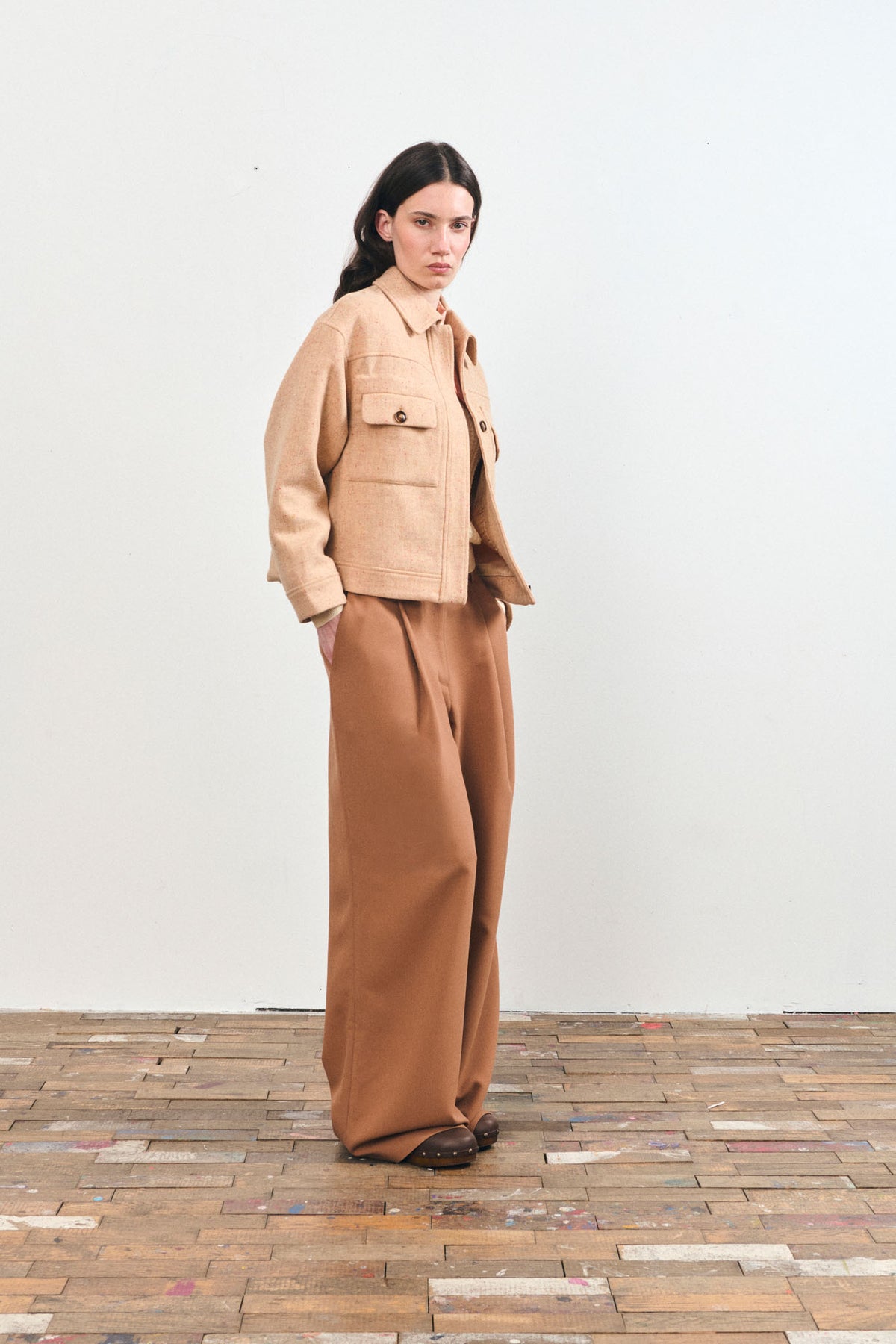 Le Mont St. Michel Pirette Pant - Camel Women's Bottoms - Sloane Boutique