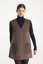 Le Mont St. Michel Rhekya Dress - Brown sale dresses - Sloane Boutique