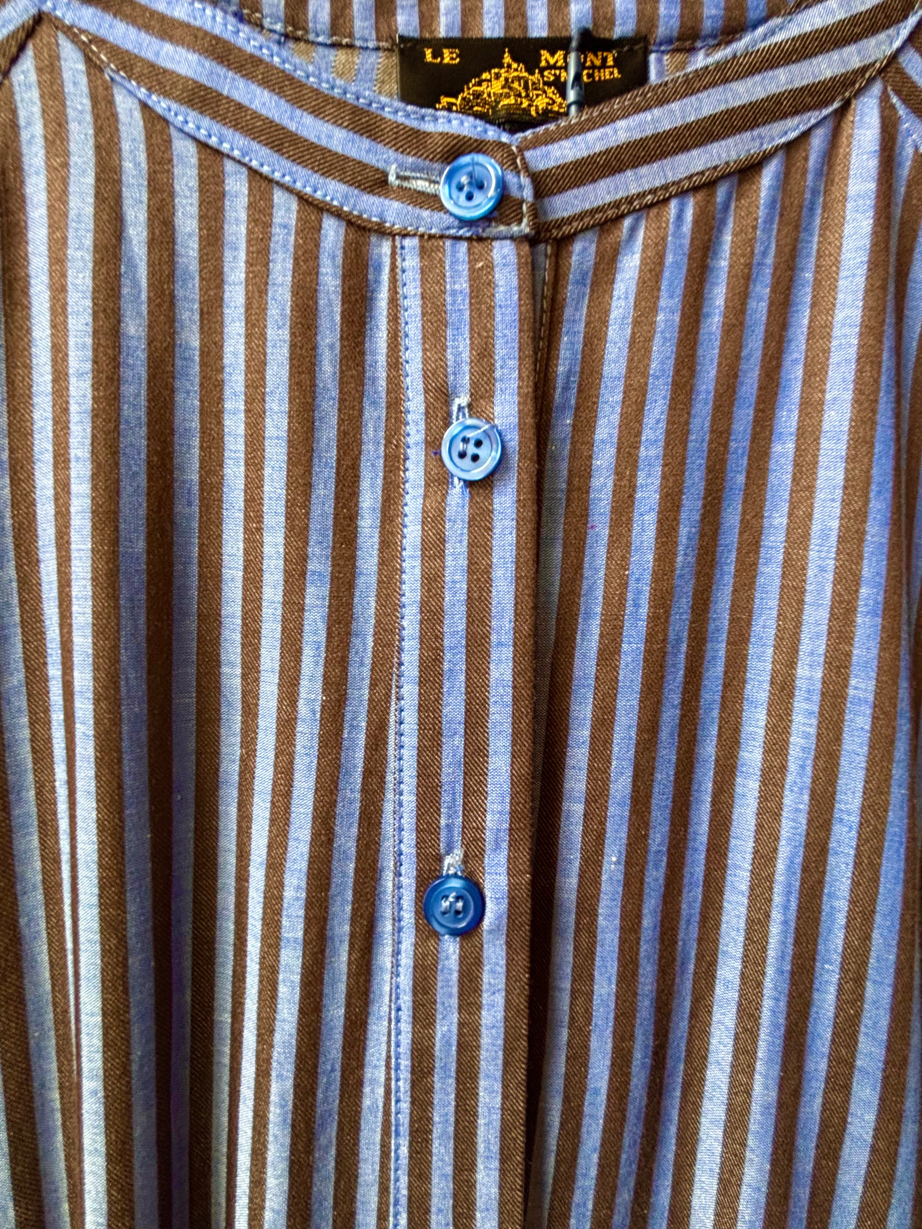 Le Mont St. Michel Romance Dress - Brown Dresses - Sloane Boutique