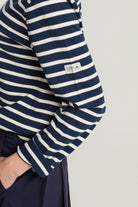 Le Mont St. Michel Tilda - Navy Women's Tops - Sloane Boutique