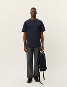 Les Deux Ben Artist T-Shirt - Dark Navy Blue Men's Tops - Sloane Boutique